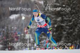 16.01.2014, Antholz, Italy (ITA): Anna-Karin Stroemstedt (SWE) - IBU world cup biathlon, sprint women, Antholz (ITA). www.nordicfocus.com. © Manzoni/NordicFocus. Every downloaded picture is fee-liable.