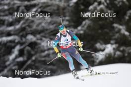 16.01.2014, Antholz, Italy (ITA): Galina Vishnevskaya (KAZ) - IBU world cup biathlon, sprint women, Antholz (ITA). www.nordicfocus.com. © Manzoni/NordicFocus. Every downloaded picture is fee-liable.