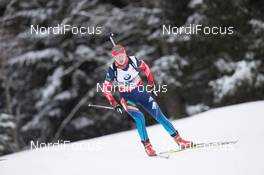 16.01.2014, Antholz, Italy (ITA): Ekaterina Glazyrina (RUS) - IBU world cup biathlon, sprint women, Antholz (ITA). www.nordicfocus.com. © Manzoni/NordicFocus. Every downloaded picture is fee-liable.