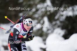 16.01.2014, Antholz, Italy (ITA): Alexia Runggaldier (ITA) - IBU world cup biathlon, sprint women, Antholz (ITA). www.nordicfocus.com. © Manzoni/NordicFocus. Every downloaded picture is fee-liable.