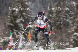 16.01.2014, Antholz, Italy (ITA): Emilia Yordanova (BUL) - IBU world cup biathlon, sprint women, Antholz (ITA). www.nordicfocus.com. © Manzoni/NordicFocus. Every downloaded picture is fee-liable.