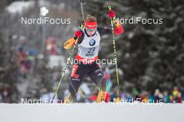 16.01.2014, Antholz, Italy (ITA): Franziska Preuss (GER) - IBU world cup biathlon, sprint women, Antholz (ITA). www.nordicfocus.com. © Manzoni/NordicFocus. Every downloaded picture is fee-liable.