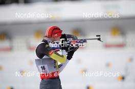 16.01.2014, Antholz, Italy (ITA): Anastasiya Kuzmina (SVK) - IBU world cup biathlon, sprint women, Antholz (ITA). www.nordicfocus.com. © Manzoni/NordicFocus. Every downloaded picture is fee-liable.