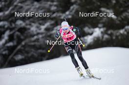 16.01.2014, Antholz, Italy (ITA): Kaisa Maekaeraeinen (FIN) - IBU world cup biathlon, sprint women, Antholz (ITA). www.nordicfocus.com. © Manzoni/NordicFocus. Every downloaded picture is fee-liable.