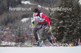 16.01.2014, Antholz, Italy (ITA): Rosanna Crawford (CAN) - IBU world cup biathlon, sprint women, Antholz (ITA). www.nordicfocus.com. © Manzoni/NordicFocus. Every downloaded picture is fee-liable.