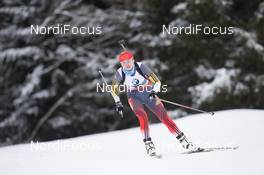16.01.2014, Antholz, Italy (ITA): Jialin Tang (CHN) - IBU world cup biathlon, sprint women, Antholz (ITA). www.nordicfocus.com. © Manzoni/NordicFocus. Every downloaded picture is fee-liable.