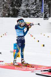 15.01.2014, Antholz, Italy (ITA): Elisabeth Hoegberg (SWE) - IBU world cup biathlon, training, Antholz (ITA). www.nordicfocus.com. © Manzoni/NordicFocus. Every downloaded picture is fee-liable.