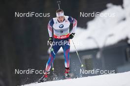 06.03.2014, Pokljuka, Slovenia (SLO): Tim Burke (USA) - IBU world cup biathlon, sprint men, Pokljuka (SLO). www.nordicfocus.com. © Manzoni/NordicFocus. Every downloaded picture is fee-liable.