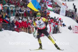 06.03.2014, Pokljuka, Slovenia (SLO): Andrejs Rastorgujevs (LAT) - IBU world cup biathlon, sprint men, Pokljuka (SLO). www.nordicfocus.com. © Manzoni/NordicFocus. Every downloaded picture is fee-liable.