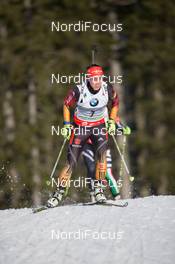 06.03.2014, Pokljuka, Slovenia (SLO): Laura Dahlmeier (GER) - IBU world cup biathlon, sprint women, Pokljuka (SLO). www.nordicfocus.com. © Manzoni/NordicFocus. Every downloaded picture is fee-liable.
