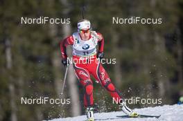 06.03.2014, Pokljuka, Slovenia (SLO): Tiril Ekhoff (NOR) - IBU world cup biathlon, sprint women, Pokljuka (SLO). www.nordicfocus.com. © Manzoni/NordicFocus. Every downloaded picture is fee-liable.