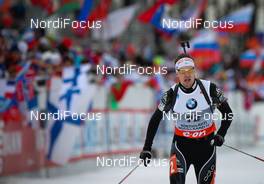 15.03.2014, Kontiolahti, Finland (FIN): Olli Hiidensalo (FIN) - IBU world cup biathlon, sprint men, Kontiolahti (FIN). www.nordicfocus.com. © Laiho/NordicFocus. Every downloaded picture is fee-liable.