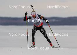 15.03.2014, Kontiolahti, Finland (FIN): Elisa Gasparin (SUI), Rossignol, Rottefella, Leki, ODLO, CASCO - IBU world cup biathlon, sprint women, Kontiolahti (FIN). www.nordicfocus.com. © Laiho/NordicFocus. Every downloaded picture is fee-liable.