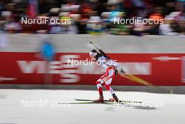 13.03.2014, Kontiolahti, Finland (FIN): Monika Hojnisz (POL)  - IBU world cup biathlon, sprint women, Kontiolahti (FIN). www.nordicfocus.com. © Laiho/NordicFocus. Every downloaded picture is fee-liable.
