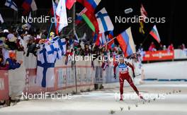 13.03.2014, Kontiolahti, Finland (FIN): Fanny Welle-Strand Horn (NOR), Madshus, Rottefella, Alpina, Swix, ODLO - IBU world cup biathlon, sprint women, Kontiolahti (FIN). www.nordicfocus.com. © Laiho/NordicFocus. Every downloaded picture is fee-liable.