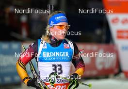 13.03.2014, Kontiolahti, Finland (FIN): Nadine Horchler (GER), Fischer, Rottefella, Alpina, Exel, OneWay - IBU world cup biathlon, sprint women, Kontiolahti (FIN). www.nordicfocus.com. © Laiho/NordicFocus. Every downloaded picture is fee-liable.