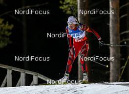 13.03.2014, Kontiolahti, Finland (FIN): Tora Berger (NOR), Fischer, Rottefella, Odlo - IBU world cup biathlon, sprint women, Kontiolahti (FIN). www.nordicfocus.com. © Laiho/NordicFocus. Every downloaded picture is fee-liable.