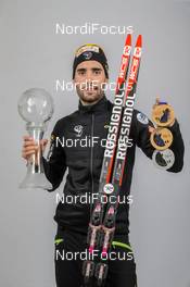 23.03.2014, Oslo, Norway (NOR): Martin Fourcade (FRA) - IBU world cup biathlon Holmenkollen, cups, Oslo (NOR). www.nordicfocus.com. © Manzoni/NordicFocus. Every downloaded picture is fee-liable.