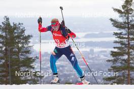 23.03.2014, Oslo, Norway (NOR): Olga Zaitseva (RUS) - IBU world cup biathlon Holmenkollen, mass women, Oslo (NOR). www.nordicfocus.com. © Manzoni/NordicFocus. Every downloaded picture is fee-liable.
