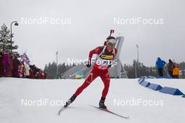 20.03.2014, Oslo, Norway (NOR): Ole Einar Bjoerndalen (NOR) - IBU world cup biathlon Holmenkollen, sprint men, Oslo (NOR). www.nordicfocus.com. © Manzoni/NordicFocus. Every downloaded picture is fee-liable.
