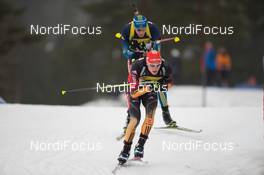 20.03.2014, Oslo, Norway (NOR): Benedikt Doll (GER) - IBU world cup biathlon Holmenkollen, sprint men, Oslo (NOR). www.nordicfocus.com. © Manzoni/NordicFocus. Every downloaded picture is fee-liable.