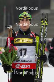20.03.2014, Oslo, Norway (NOR): Andrejs Rastorgujevs (LAT) - IBU world cup biathlon Holmenkollen, sprint men, Oslo (NOR). www.nordicfocus.com. © Manzoni/NordicFocus. Every downloaded picture is fee-liable.