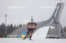 20.03.2014, Oslo, Norway (NOR): Eric Lesser (GER) - IBU world cup biathlon Holmenkollen, sprint men, Oslo (NOR). www.nordicfocus.com. © Manzoni/NordicFocus. Every downloaded picture is fee-liable.