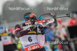 20.03.2014, Oslo, Norway (NOR): Christoph Sumann (AUT) - IBU world cup biathlon Holmenkollen, sprint men, Oslo (NOR). www.nordicfocus.com. © Manzoni/NordicFocus. Every downloaded picture is fee-liable.