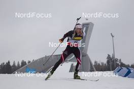 20.03.2014, Oslo, Norway (NOR): Simon Eder (AUT) - IBU world cup biathlon Holmenkollen, sprint men, Oslo (NOR). www.nordicfocus.com. © Manzoni/NordicFocus. Every downloaded picture is fee-liable.