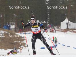 20.03.2014, Oslo, Norway (NOR): Serafin Wiestner (SUI) - IBU world cup biathlon Holmenkollen, sprint men, Oslo (NOR). www.nordicfocus.com. © Manzoni/NordicFocus. Every downloaded picture is fee-liable.