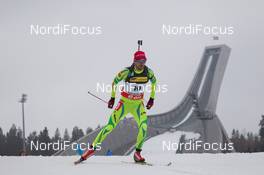 20.03.2014, Oslo, Norway (NOR): Jakov Fak (SLO) - IBU world cup biathlon Holmenkollen, sprint men, Oslo (NOR). www.nordicfocus.com. © Manzoni/NordicFocus. Every downloaded picture is fee-liable.