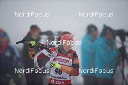 20.03.2014, Oslo, Norway (NOR): Laura Dahlmeier (GER) - IBU world cup biathlon Holmenkollen, sprint women, Oslo (NOR). www.nordicfocus.com. © Manzoni/NordicFocus. Every downloaded picture is fee-liable.