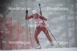 20.03.2014, Oslo, Norway (NOR): Tora Berger (NOR) - IBU world cup biathlon Holmenkollen, sprint women, Oslo (NOR). www.nordicfocus.com. © Manzoni/NordicFocus. Every downloaded picture is fee-liable.
