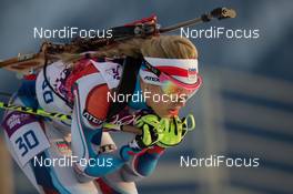 14.02.2014, Sochi, Russia (RUS): Gabriela Soukalova (CZE) - XXII. Olympic Winter Games Sochi 2014, biathlon, individual women, Sochi (RUS). www.nordicfocus.com. © NordicFocus. Every downloaded picture is fee-liable.