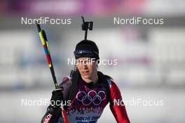 14.02.2014, Sochi, Russia (RUS): Rosanna Crawford (CAN) - XXII. Olympic Winter Games Sochi 2014, biathlon, individual women, Sochi (RUS). www.nordicfocus.com. © NordicFocus. Every downloaded picture is fee-liable.