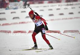 18.02.2014, Sochi, Russia (RUS): Nathan Smith (CAN) - XXII. Olympic Winter Games Sochi 2014, biathlon, mass men, Sochi (RUS). www.nordicfocus.com. © NordicFocus. Every downloaded picture is fee-liable.