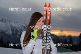22.02.2014, Sochi, Russia (RUS): Dorothea Wierer (ITA) - XXII. Olympic Winter Games Sochi 2014, biathlon, medals, Sochi (RUS). www.nordicfocus.com. © NordicFocus. Every downloaded picture is fee-liable.