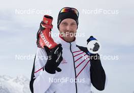 20.02.2014, Sochi, Russia (RUS): Dominik Landertinger (AUT) - XXII. Olympic Winter Games Sochi 2014, biathlon, medals, Sochi (RUS). www.nordicfocus.com. © NordicFocus. Every downloaded picture is fee-liable.