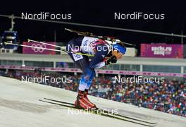 10.02.2014, Sochi, Russia (RUS): Leif Nordgren (USA) - XXII. Olympic Winter Games Sochi 2014, biathlon, pursuit men, Sochi (RUS). www.nordicfocus.com. © NordicFocus. Every downloaded picture is fee-liable.