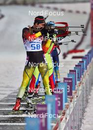 10.02.2014, Sochi, Russia (RUS): Christoph Stephan (GER) - XXII. Olympic Winter Games Sochi 2014, biathlon, pursuit men, Sochi (RUS). www.nordicfocus.com. © NordicFocus. Every downloaded picture is fee-liable.