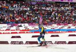22.02.2014, Sochi, Russia (RUS): Carl Johan Bergman (SWE) - XXII. Olympic Winter Games Sochi 2014, biathlon, relay men, Sochi (RUS). www.nordicfocus.com. © NordicFocus. Every downloaded picture is fee-liable.