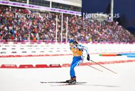 22.02.2014, Sochi, Russia (RUS): Markus Windisch (ITA) - XXII. Olympic Winter Games Sochi 2014, biathlon, relay men, Sochi (RUS). www.nordicfocus.com. © NordicFocus. Every downloaded picture is fee-liable.