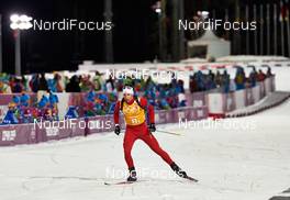 22.02.2014, Sochi, Russia (RUS): Serafin Wiestner (SUI) - XXII. Olympic Winter Games Sochi 2014, biathlon, relay men, Sochi (RUS). www.nordicfocus.com. © NordicFocus. Every downloaded picture is fee-liable.