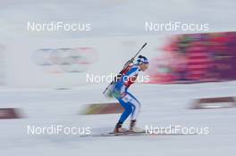 21.02.2014, Sochi, Russia (RUS): Dorothea Wierer (ITA) - XXII. Olympic Winter Games Sochi 2014, biathlon, relay women, Sochi (RUS). www.nordicfocus.com. © NordicFocus. Every downloaded picture is fee-liable.