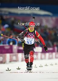 08.02.2014, Sochi, Russia (RUS): Brendan Green (CAN) - XXII. Olympic Winter Games Sochi 2014, biathlon, sprint men, Sochi (RUS). www.nordicfocus.com. © NordicFocus. Every downloaded picture is fee-liable.