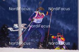 08.02.2014, Sochi, Russia (RUS): Emil Hegle Svendsen (NOR) - XXII. Olympic Winter Games Sochi 2014, biathlon, sprint men, Sochi (RUS). www.nordicfocus.com. © NordicFocus. Every downloaded picture is fee-liable.