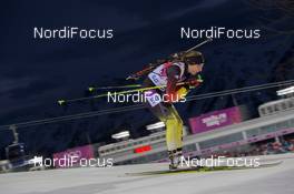 09.02.2014, Sochi, Russia (RUS): Franziska Preuss (GER) - XXII. Olympic Winter Games Sochi 2014, biathlon, sprint women, Sochi (RUS). www.nordicfocus.com. © NordicFocus. Every downloaded picture is fee-liable.