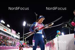 09.02.2014, Sochi, Russia (RUS): Ann Kristin Aafedt Flatland (NOR) - XXII. Olympic Winter Games Sochi 2014, biathlon, sprint women, Sochi (RUS). www.nordicfocus.com. © NordicFocus. Every downloaded picture is fee-liable.
