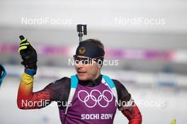 07.02.2014, Sochi, Russia (RUS): Andreas Birnbacher  (GER) - XXII. Olympic Winter Games Sochi 2014, biathlon, training, Sochi (RUS). www.nordicfocus.com. © NordicFocus. Every downloaded picture is fee-liable.