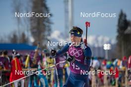 07.02.2014, Sochi, Russia (RUS): Ole Einar Bjoerndalen (NOR) - XXII. Olympic Winter Games Sochi 2014, biathlon, training, Sochi (RUS). www.nordicfocus.com. © NordicFocus. Every downloaded picture is fee-liable.